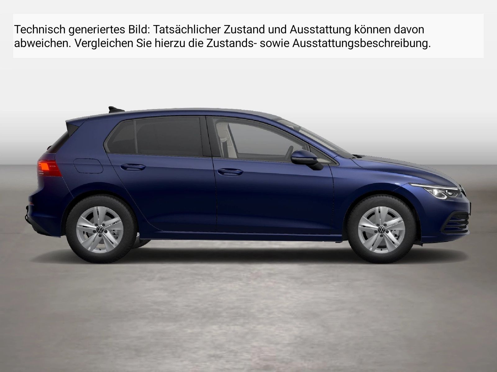 Fahrzeugabbildung Volkswagen Golf VIII 1.5 TSI Life CarPlay h/k AHK Standhzg - mit KI generiert/bearbeitet
