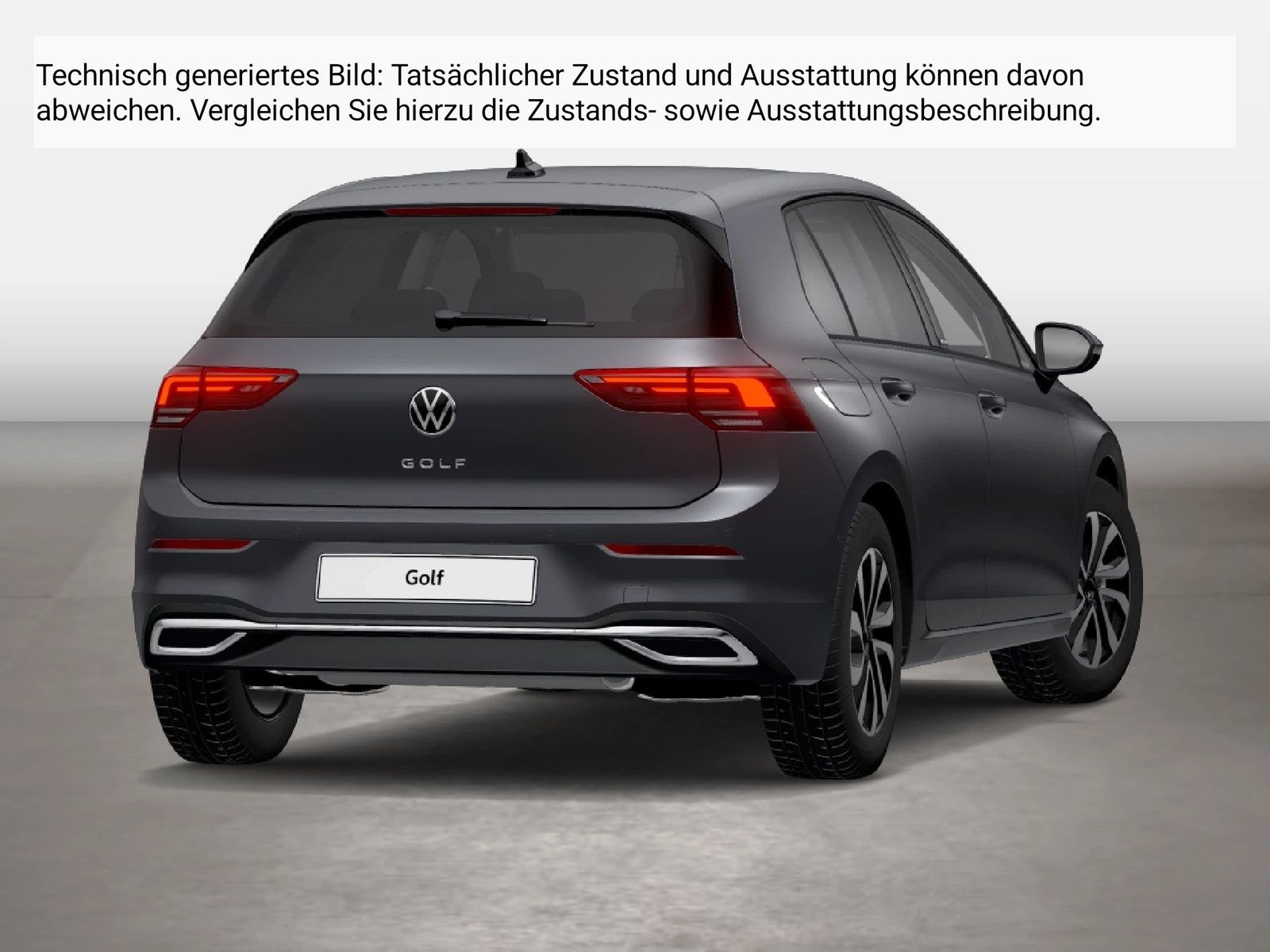 Fahrzeugabbildung Volkswagen Golf VIII 1.5 TSI Life Active CarPlay HUD 4xSHZG - mit KI generiert/bearbeitet