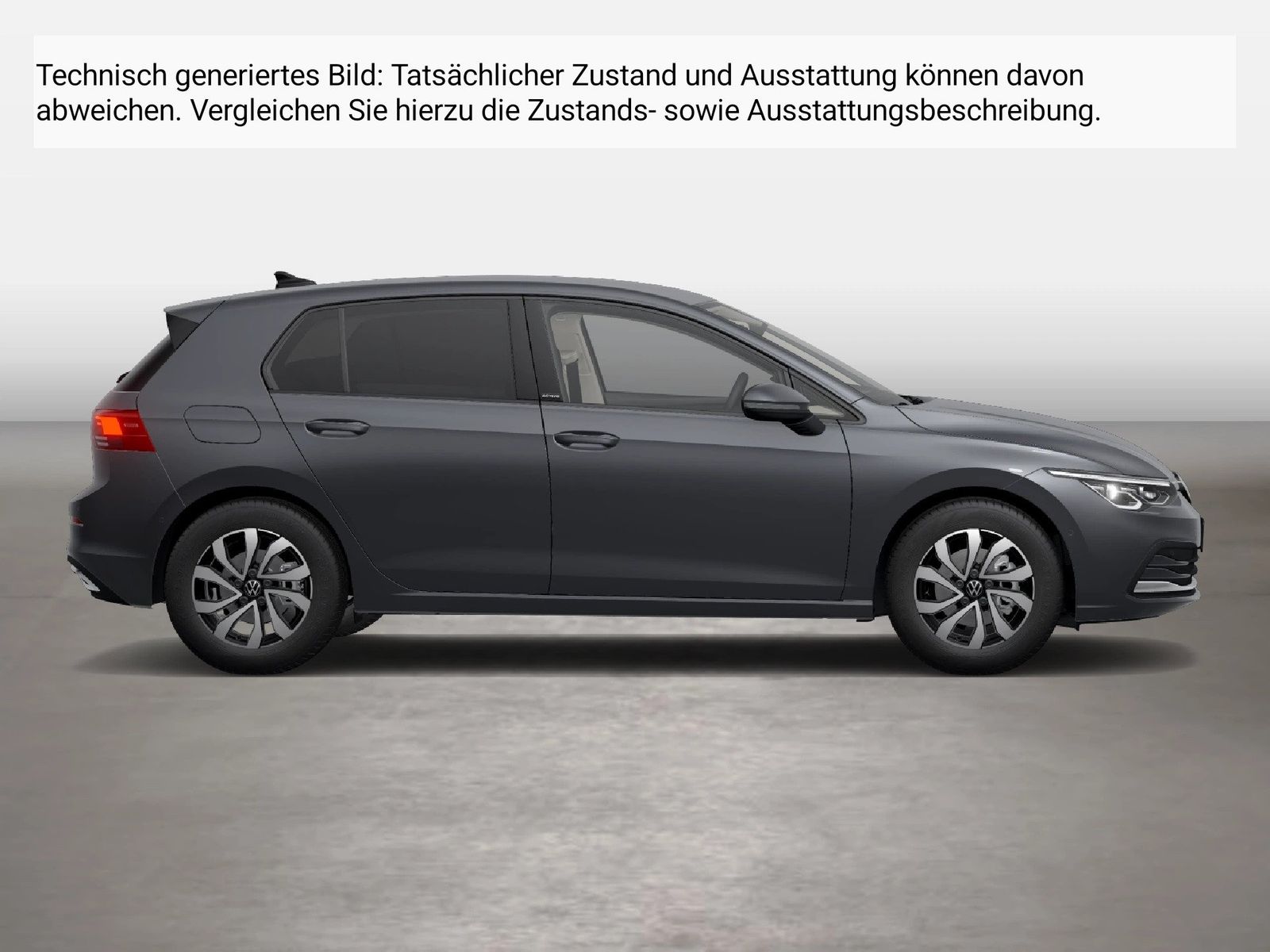 Fahrzeugabbildung Volkswagen Golf VIII 1.5 TSI Life Active CarPlay HUD 4xSHZG - mit KI generiert/bearbeitet