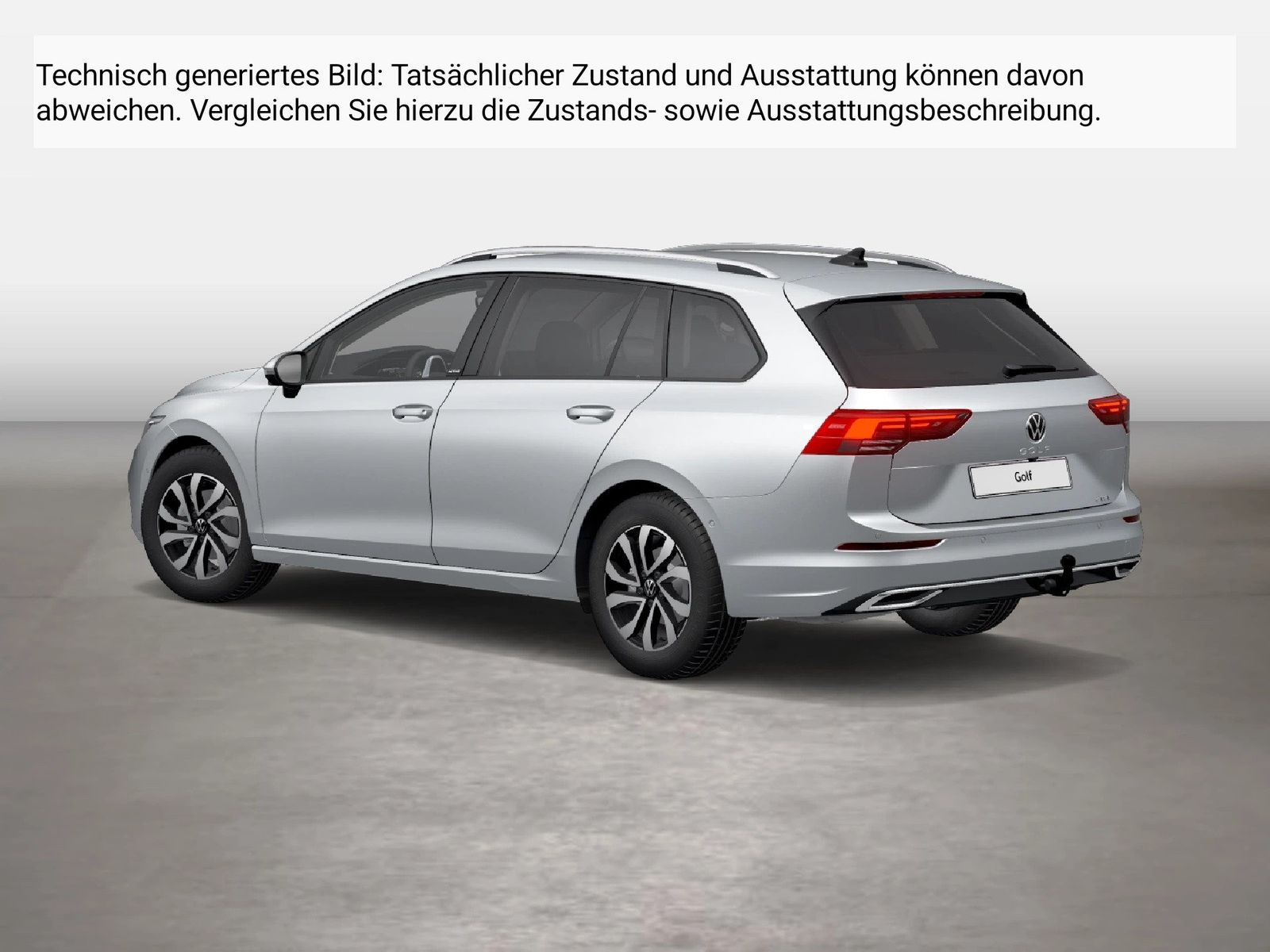 Fahrzeug autohaus mense Fahrzeugabbildung Volkswagen Golf VIII Variant 1.5 eTSI DSG Life Active AHK - mit KI generiert/bearbeitet