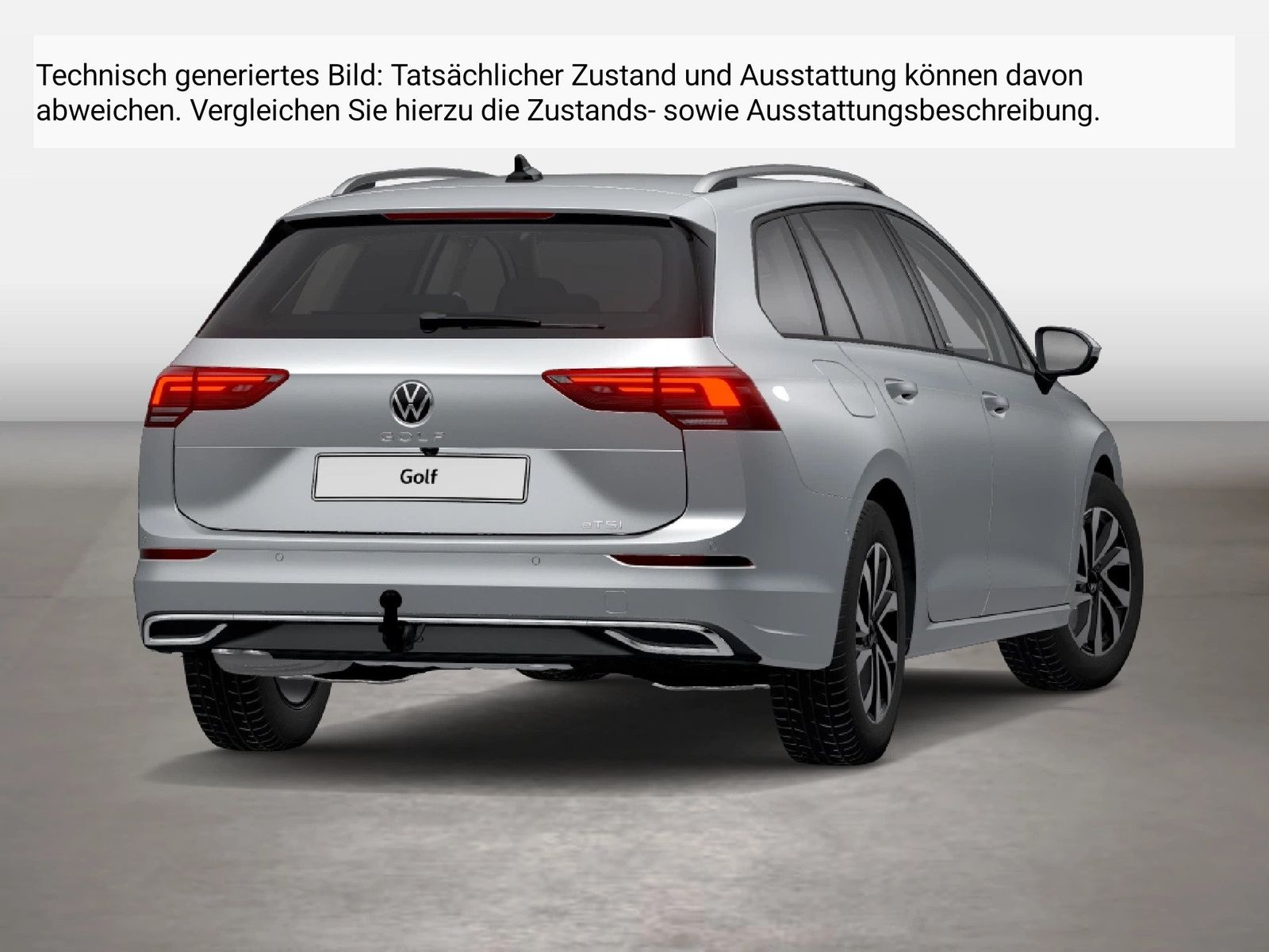 Fahrzeug autohaus mense Fahrzeugabbildung Volkswagen Golf VIII Variant 1.5 eTSI DSG Life Active AHK - mit KI generiert/bearbeitet