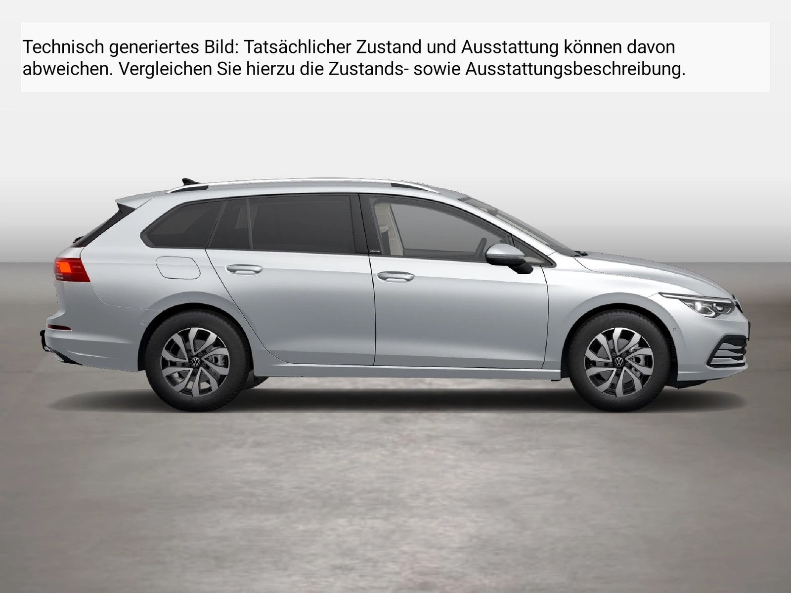 Fahrzeug autohaus mense Fahrzeugabbildung Volkswagen Golf VIII Variant 1.5 eTSI DSG Life Active AHK - mit KI generiert/bearbeitet