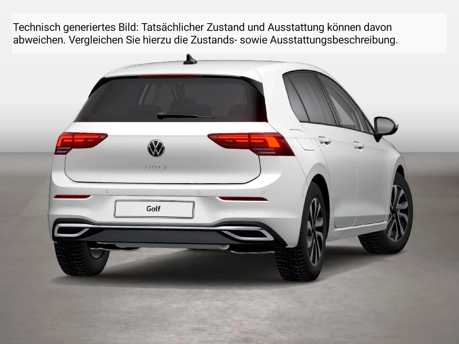 Fahrzeug autohaus mense Fahrzeugabbildung Volkswagen Golf VIII 1.5TSI Life Active CarPlay HUD 4xSHZG - mit KI generiert/bearbeitet