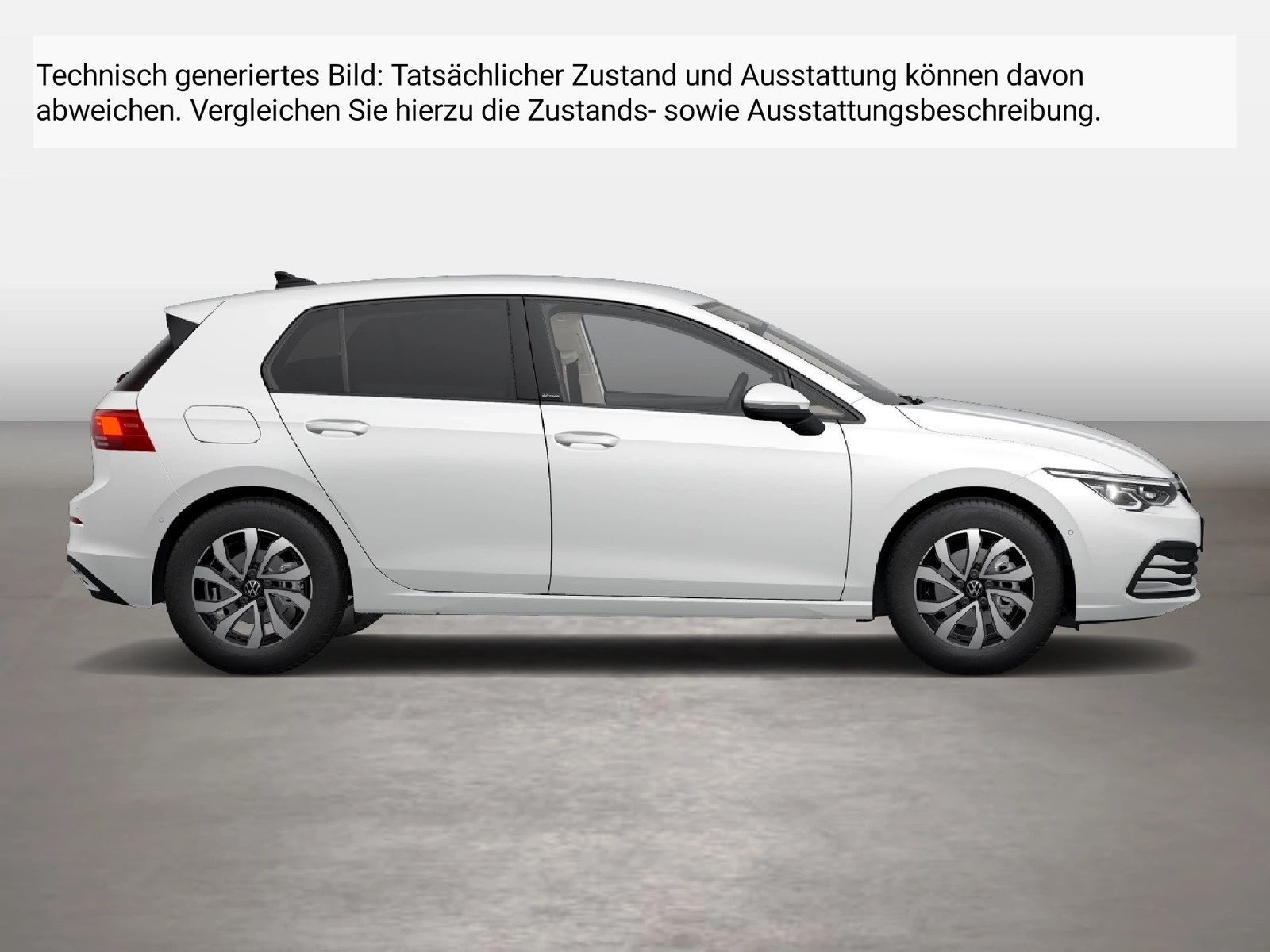 Fahrzeug autohaus mense Fahrzeugabbildung Volkswagen Golf VIII 1.5TSI Life Active CarPlay HUD 4xSHZG - mit KI generiert/bearbeitet