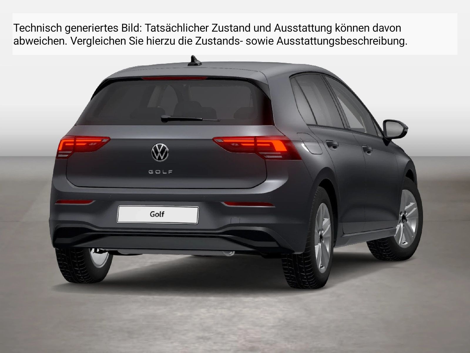 Fahrzeug autohaus mense Fahrzeugabbildung Volkswagen Golf VIII 1.5 TSI Life CarPlay LED Navi Kamera - mit KI generiert/bearbeitet