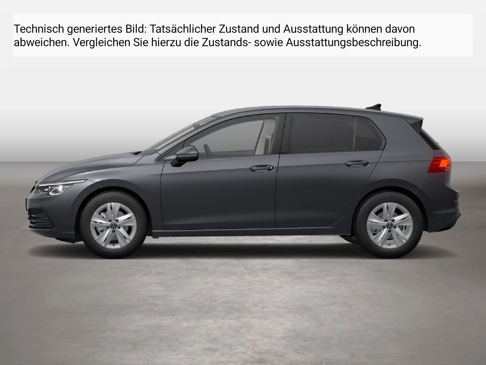 Fahrzeug autohaus mense Fahrzeugabbildung Volkswagen Golf VIII 1.5 TSI Life CarPlay LED Navi Kamera - mit KI generiert/bearbeitet