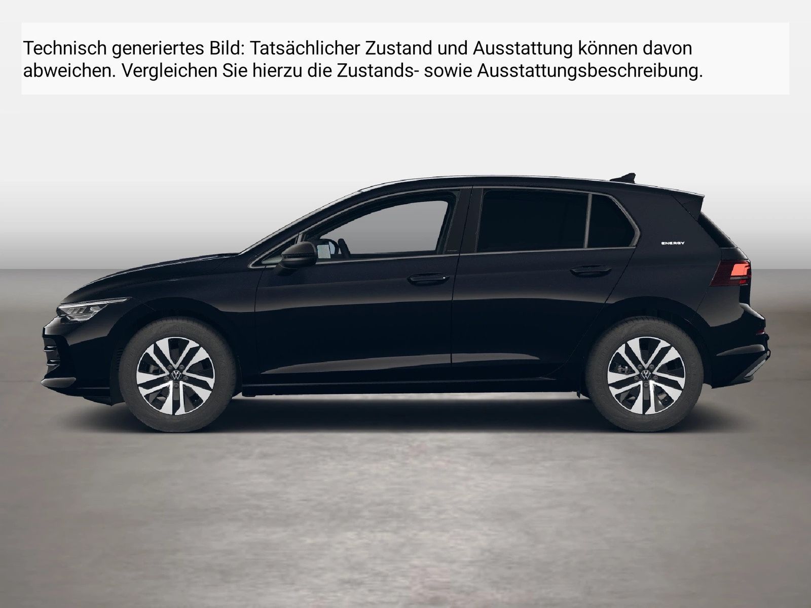 Fahrzeugabbildung Volkswagen Golf VIII 2.0TDI DSG Life Energy CarPlay AHK ACC - mit KI generiert/bearbeitet