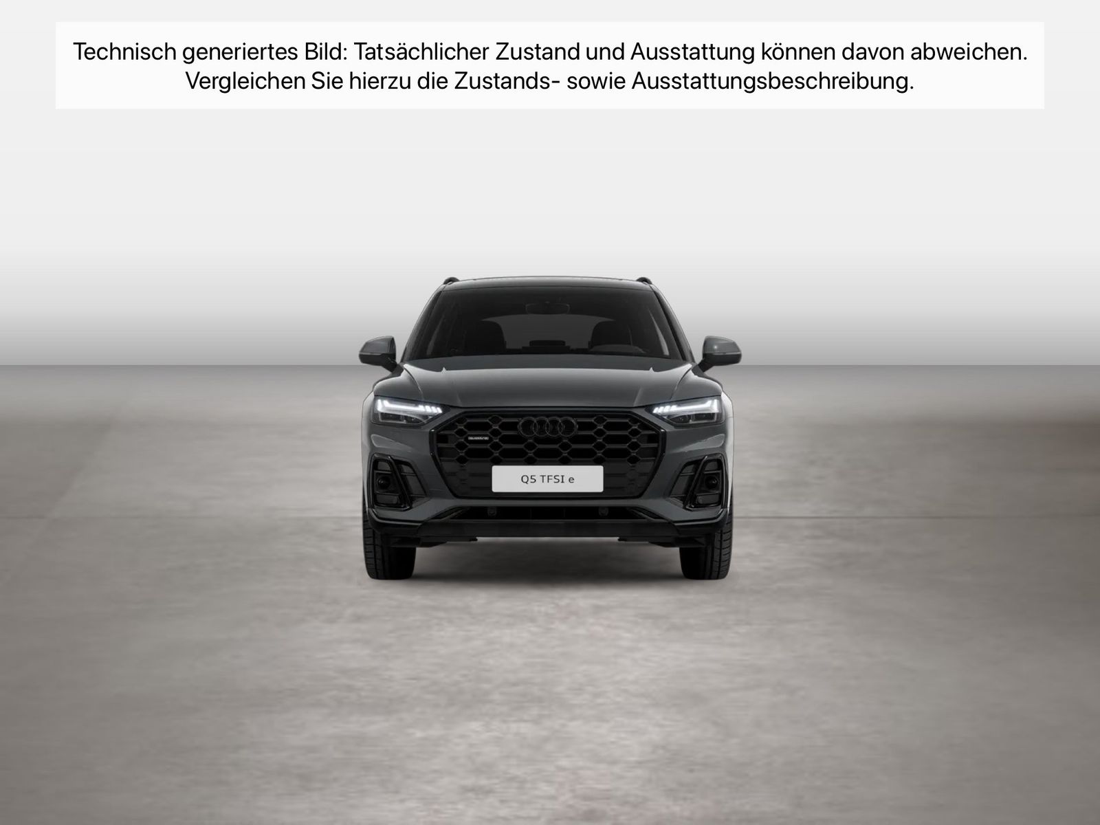 Fahrzeug autohaus mense Fahrzeugabbildung Audi Q5 50 TFSI e quattro S line 2024 (Facelift) Pano - mit KI generiert/bearbeitet