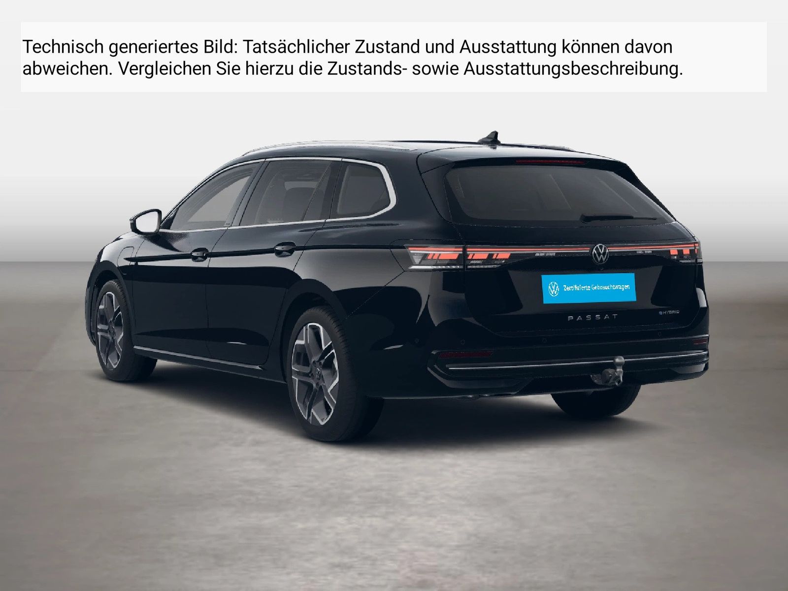 Fahrzeug autohaus mense Fahrzeugabbildung Volkswagen Passat Variant 1.5 eHybrid Elegance IQ.Light h/k - mit KI generiert/bearbeitet