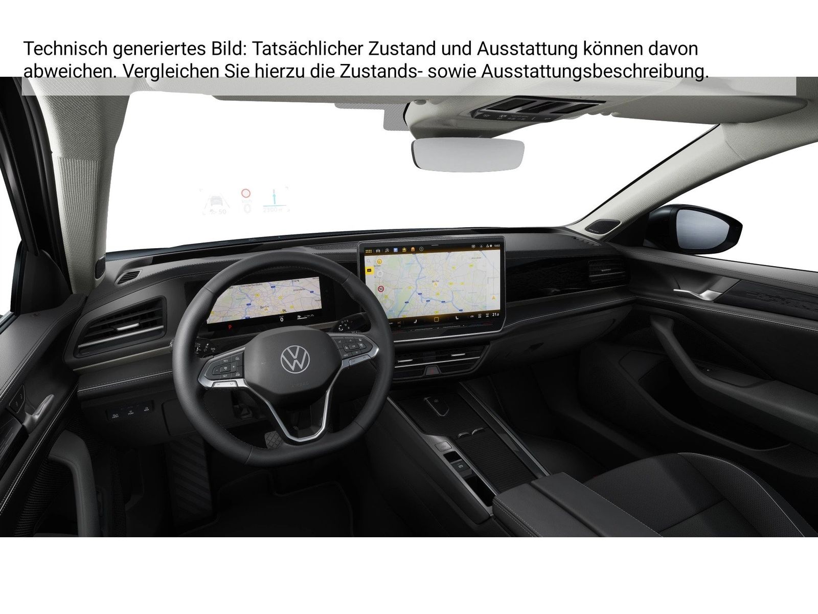Fahrzeug autohaus mense Fahrzeugabbildung Volkswagen Passat Variant 1.5 eHybrid Elegance IQ.Light h/k - mit KI generiert/bearbeitet