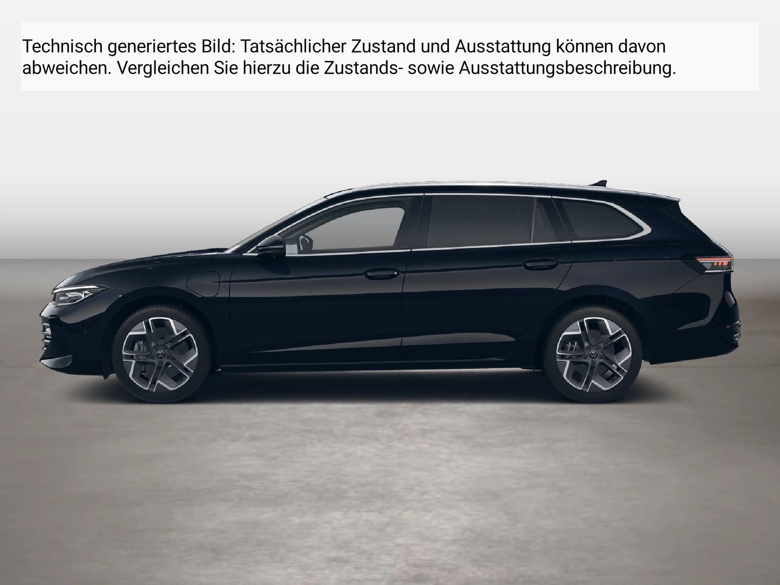 Fahrzeug autohaus mense Fahrzeugabbildung Volkswagen Passat Variant 1.5 eHybrid Elegance IQ.Light h/k - mit KI generiert/bearbeitet