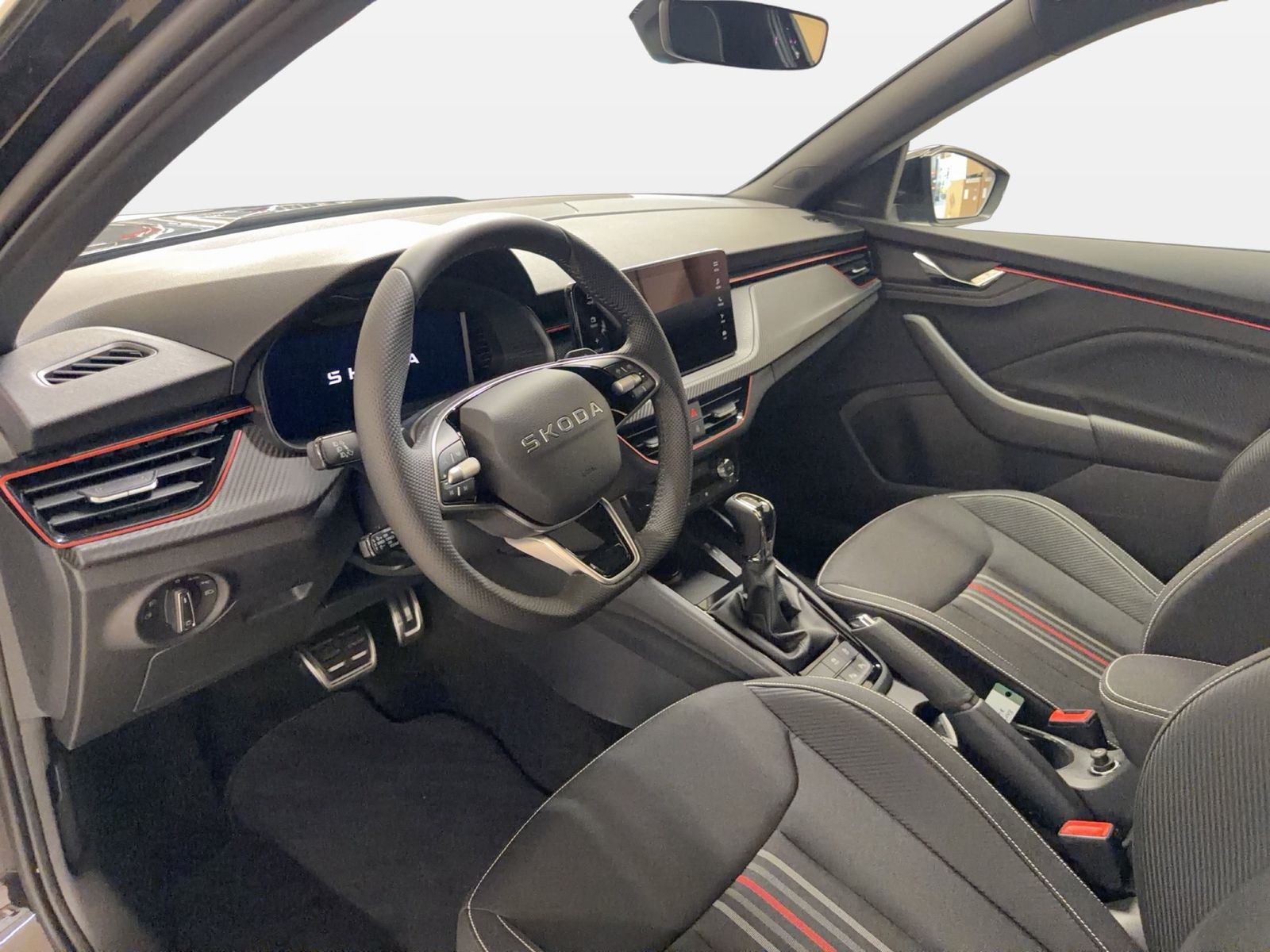 Fahrzeug autohaus mense Fahrzeugabbildung SKODA Kamiq 1.0 TSI Monte Carlo Matrix AHK Pano SD ACC - mit KI generiert/bearbeitet